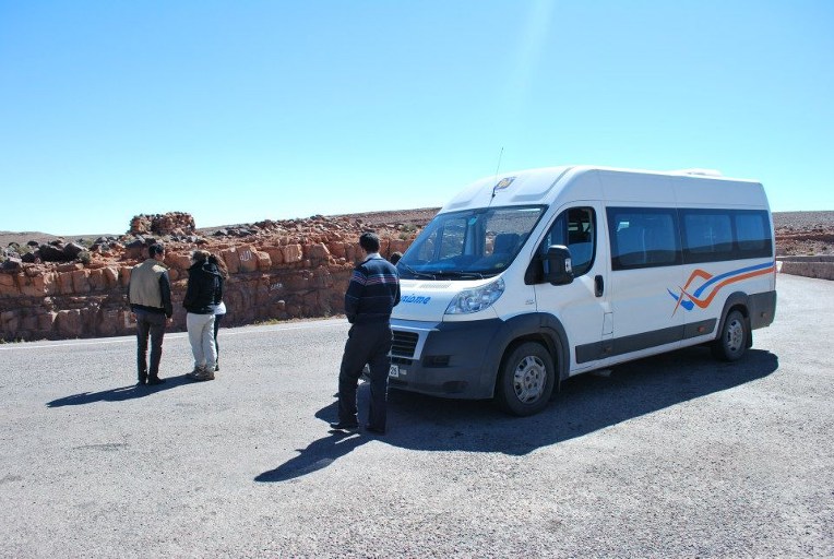 transport retour du voyage au maroc